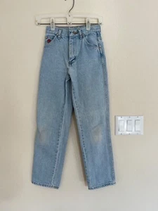 WRANGLER TWENTY SLIM BOOT GIRL’S JEANS SIZE 11 MADE IN USA - Picture 1 of 8