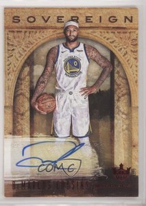 2018-19 Panini Court Kings Sovereign Signatures Ruby /15 DeMarcus Cousins Auto