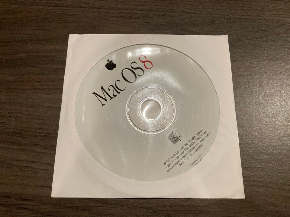 Apple Mac OS 8 CD ROM - SEALED - Image 1 of 2
