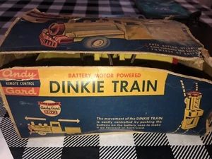 VINTAGE ANDY GARD Remote Control Battery Powered DINKIE TRAIN no. 83 ~ UNTESTED - Picture 1 of 6