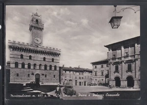 Postkarte Montepulciano La Torre dei Priori und Palazzo Comunale AUTO IG525 - Bild 1 von 1