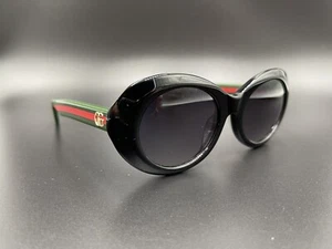 New GUCCI GG0787 C1 Black Green Red Frames 55-19 Authentic Made In Italy - Picture 1 of 5