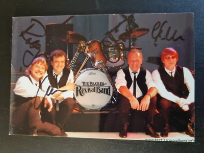 Autogrammkarte, The Beatles Revival Band, Autogramm - Bild 1 von 2