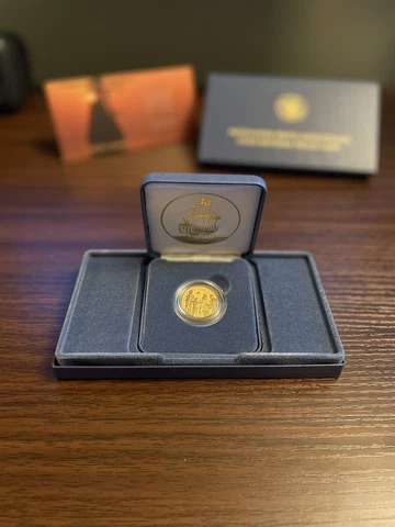 ✅ SAME DAY SHIPPING ✅ 2020 Mayflower 400th Anniversary REVERSE PROOF Gold 20XC Cover