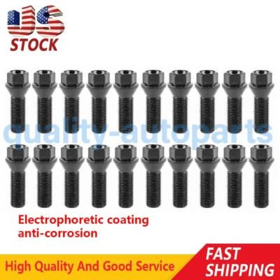 Juego de 20 pernos de rueda para BMW 745i 745Li 750i 750Li 760i 760Li X3 36136781152 Foto 1 de 4