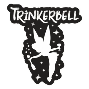 Aufkleber Wetterfest Trinkerbell spass Motive frauen damen mädchen girls auto - Bild 1 von 1