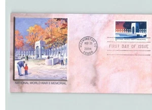 National WORLD WAR II Memorial in Washington DC, 2004 First Day of Issue - Picture 1 of 1