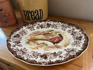 Large Vintage Palissy Game Series Meat / Serving Platter PHEASANTS VGC 16" x 12" - Picture 1 of 11