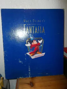 Walt Disneys Masterpiece Fantasia Deluxe Laserdisc Box Set w Lithograph - Picture 1 of 5