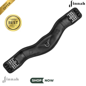 jinnah Dressage Girth for Optimal Shoulder Comfort | Leather Dressage Girth - Picture 1 of 3