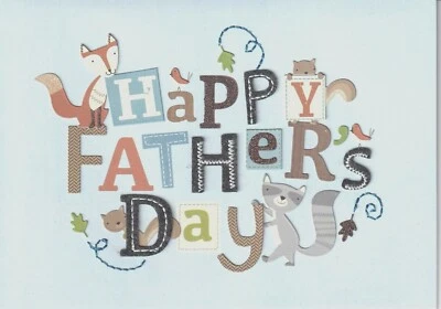 PAPYRUS FATHER'S DAY CARD NIP (MSRP $6.95) HAPPY FATHER'S DAY  CARD (Q5) - Image 1 of 2