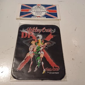 PARCHE MOTLEY CRUE de colección años 80 sin usar   - Imagen 1 de 9