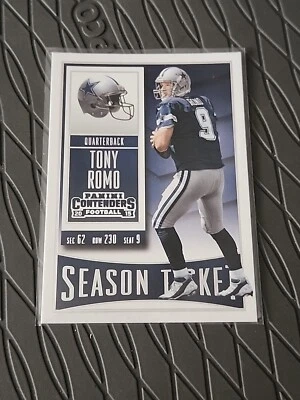 Tony Romo 2015 PANINI CONTENDERS Football Card - Image 1 of 2