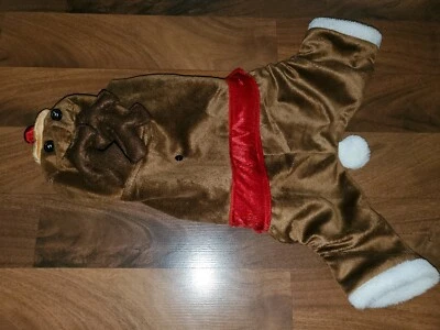Disfraz de reno perro Navidad mediano Foto 1 de 4