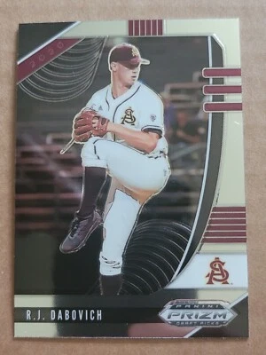 RJ Dabovich 2020 Panini Prizm Draft Picks Rookie PDP114 San Francisco Giants  - Image 1 of 4