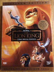 Walt Disney, The Lion King, DVD Platinum Edition - Picture 1 of 3