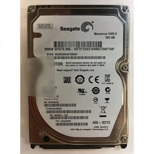 Seagate 500GB 2.5" SATA Internal HDD 3GB/s 655-1577C (OEM) - Photo 1/1