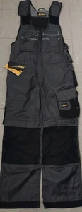Snickers Workwear 0312 Craftsmen One-Piece Trousers Duratwill size 50 W35 L32 - Picture 1 of 13