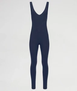 Mono carbono 38 XL cuello en V en azul marino fundido usado en excelente estado - Imagen 1 de 5