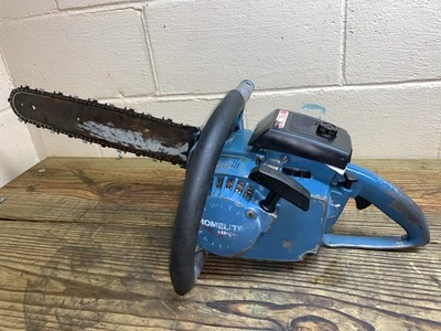 Limited Edition Homelite Super xl chainsaw Automatic. Starts Runs & Idles. - Image 1 of 4