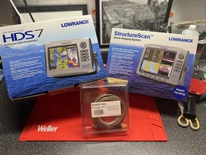 Lowrance HDS Fishing Bundle HDS-7 + StructureScan Package - NEW UNOPENED - Picture 1 of 13