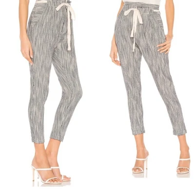 Free People Light at Sunrise Pant In Indigo Blue Women's Size 10 Twill Tapered - Image 1 of 4