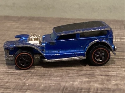 Hot Wheels Red Line The Demon Blue 1969 EE. UU. Foto 1 de 4