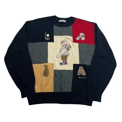 Vintage Balenciaga Golf Knit Sweater - XL sweatshirt pullover crewneck knit - Image 1 of 4
