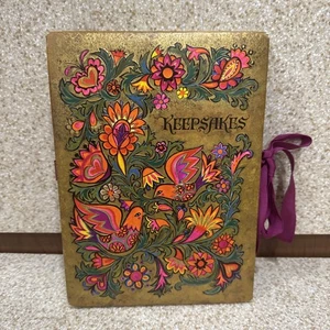 Vintage Hallmark Keepsake Book File Holder Box Keeper Memories 1973 - Picture 1 of 6