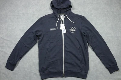 Sudadera con Capucha Adidas Spezial Para Hombre Mediana Azul Marino Finnington Cremallera Completa CF7313 Foto 1 de 4