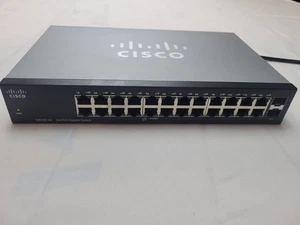 Cisco SG102-24 V2 24-Port Gigabit Ethernet Switch RJ45 Small Business Network - Picture 1 of 10