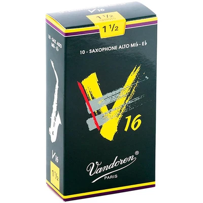 Vandoren Alto Sax V16 Advanced Reeds Strength 1.5 Box of 10 - Image 1 of 3