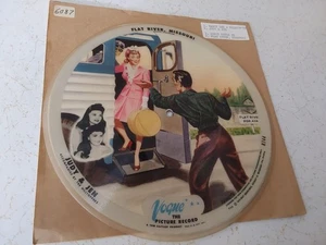 Vogue Picture Record R744 Nancy Lee & Hilltoppers/Judy & Jen Flat River Missouri - Picture 1 of 2