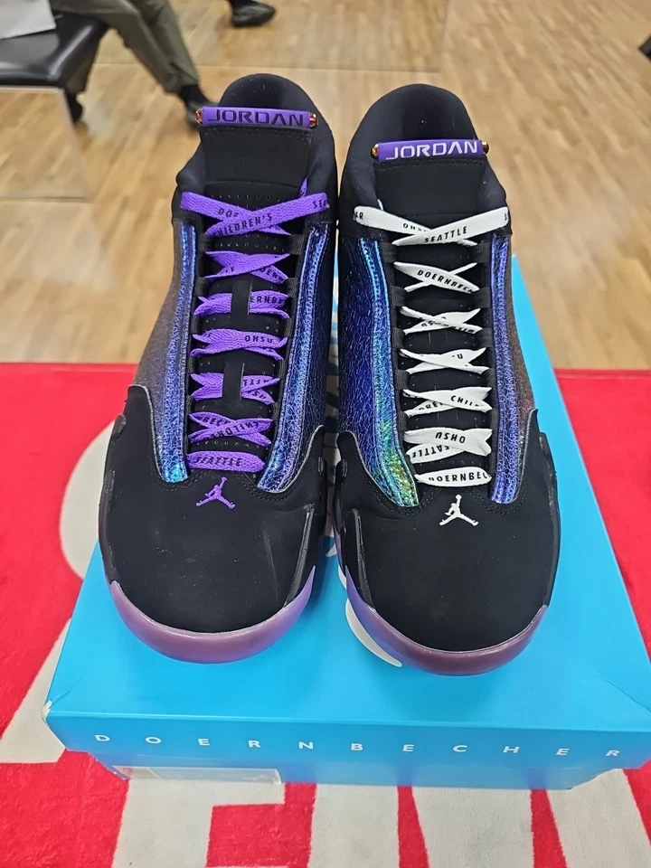  Air Jordan 14 Retro DB 2019 Doernbecher talla 11 usado  Foto 1 de 4