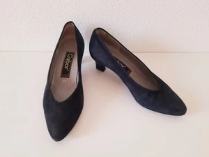 Gabor Pumps Gr. 2,5 34,5 35 Wildleder Konfirmation Jugendweihe Abiball - Bild 1 von 7