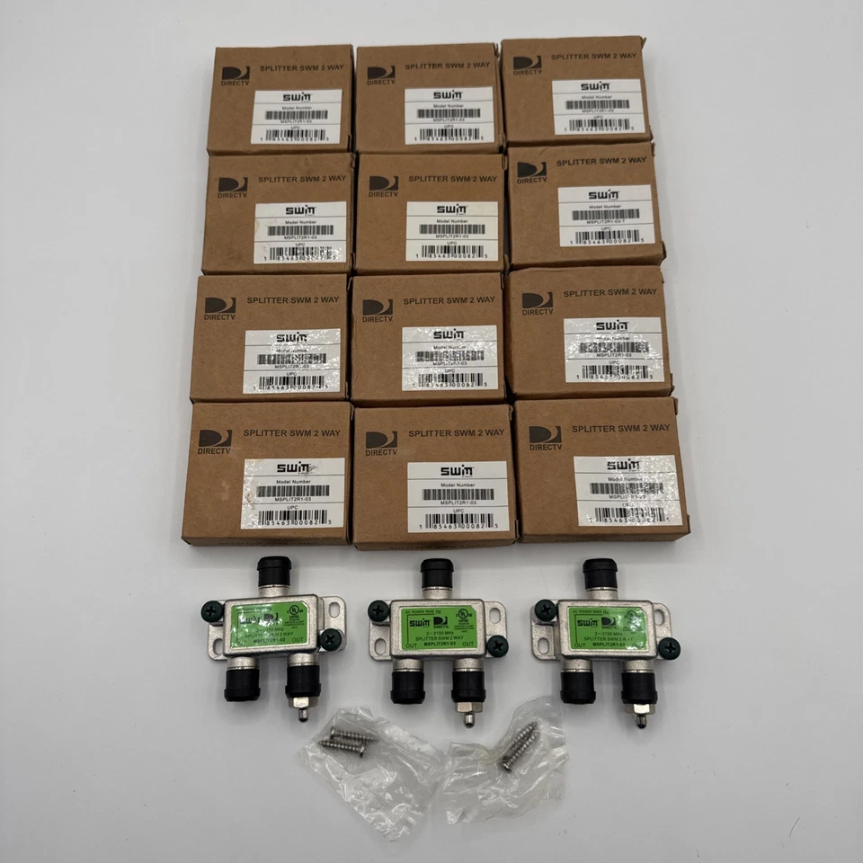 DirecTV MSPLIT2R1-03 2 Way Cable Splitter