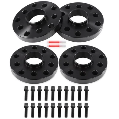 4Pcs 20mm 5x100/ 5x112 Hub Centric Wheel Spacers For 1998-2015 Volkswagen Beetle - Imagem 1 de 4