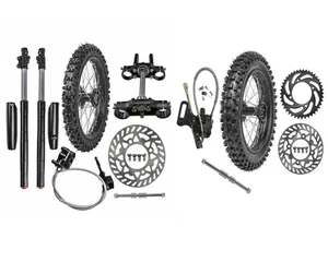 70/100-17 90/100-14 Tire Wheel Front Fork for Dirt Bike Taotao Apollo SSR 125cc - Picture 1 of 12