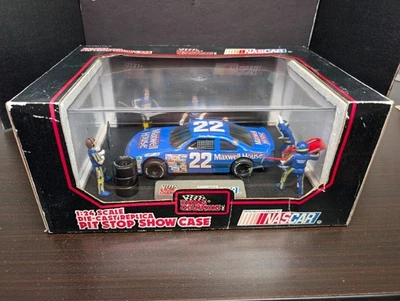 1/24 #22 STERLING MARLIN MAXWELL HOUSE FORD RACING CHAMPIONS PIT STOP SHOWCASE - Image 1 of 4