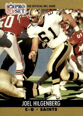 1990 Pro Set #588 Joel Hilgenberg Rookie - Image 1 of 2