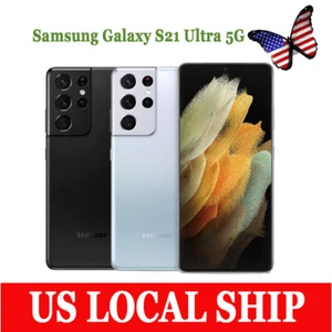 NEW-Sealed Samsung Galaxy S21 Ultra 5G G998U 128GB Factory Unlocked Smartphones - Picture 1 of 13