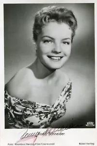 Romy Schneider Autograph Actress Sissi Autograph - Picture 1 of 1