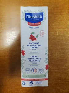 Crema facial hidratante calmante Mustela Baby piel muy sensible caducidad 27/06 E14C - Imagen 1 de 6