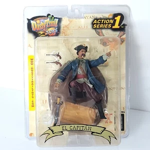 El Capitan Action Series 1 Dusty Trail Toys Action Series 1 The Captain 2 guns - Picture 1 of 6