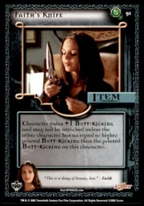 Score Buffy the Vampire Slayer CCG - Class of '99 (UNCOMMON) Faith No. 91 - Bild 1 von 2