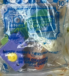 Toy Story 4 #10 Dabby Gabby’s Twirling Tazza da tè McDonalds Happy Meal Giocattolo 2019 NUOVO - Foto 1 di 6