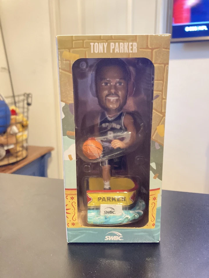 TONY PARKER  SAN ANTONIO SPURS 50th ANNIVERSARY LIMITED EDITION BOBBLEHEAD - Image 1 of 1