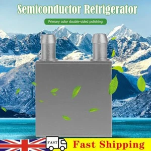 Aluminum Alloy Liquid-Water Silver Cooling Block for Computer (40x40mm) - Afbeelding 1 van 8