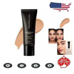Natural Matte Tinted Moisturizer with SPF 30 for Flawless Skin - Vegan Formula - Picture 1 of 11
