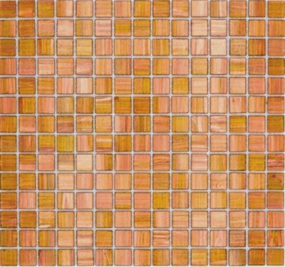 Carreaux de Mosaique Verre Marron Doré Cuivre Küchenwand Mur 230-g34_F 10 Tapis - Photo 1/4